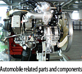Automobile related parts and components
